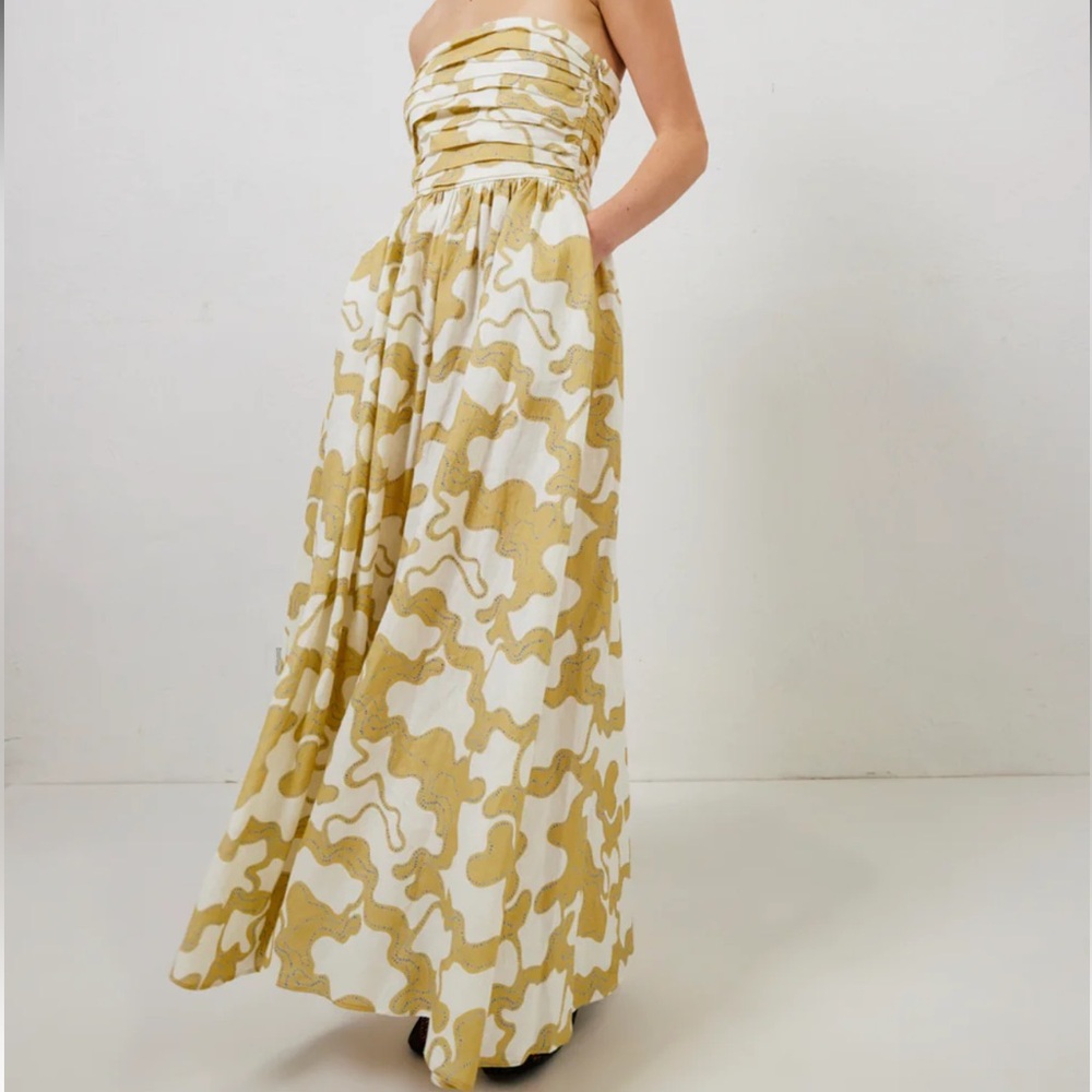 SAINT MALO LINEN MAXi DRESS